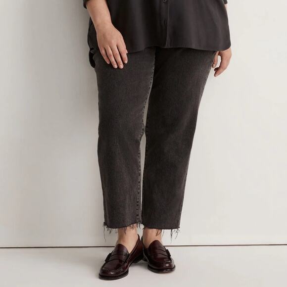 Madewell Plus NWT The Curvy Plus Perfect Vintage Straight Jean in Lunar Wash - Picture 1 of 11
